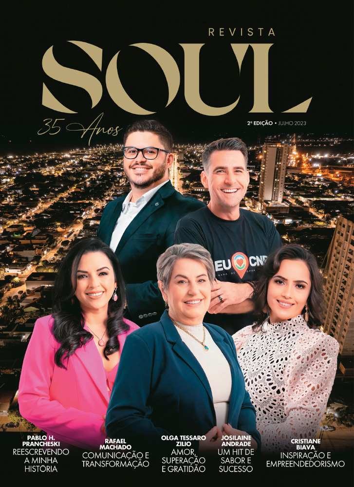 Capa da 02ª edição da Revista Soul