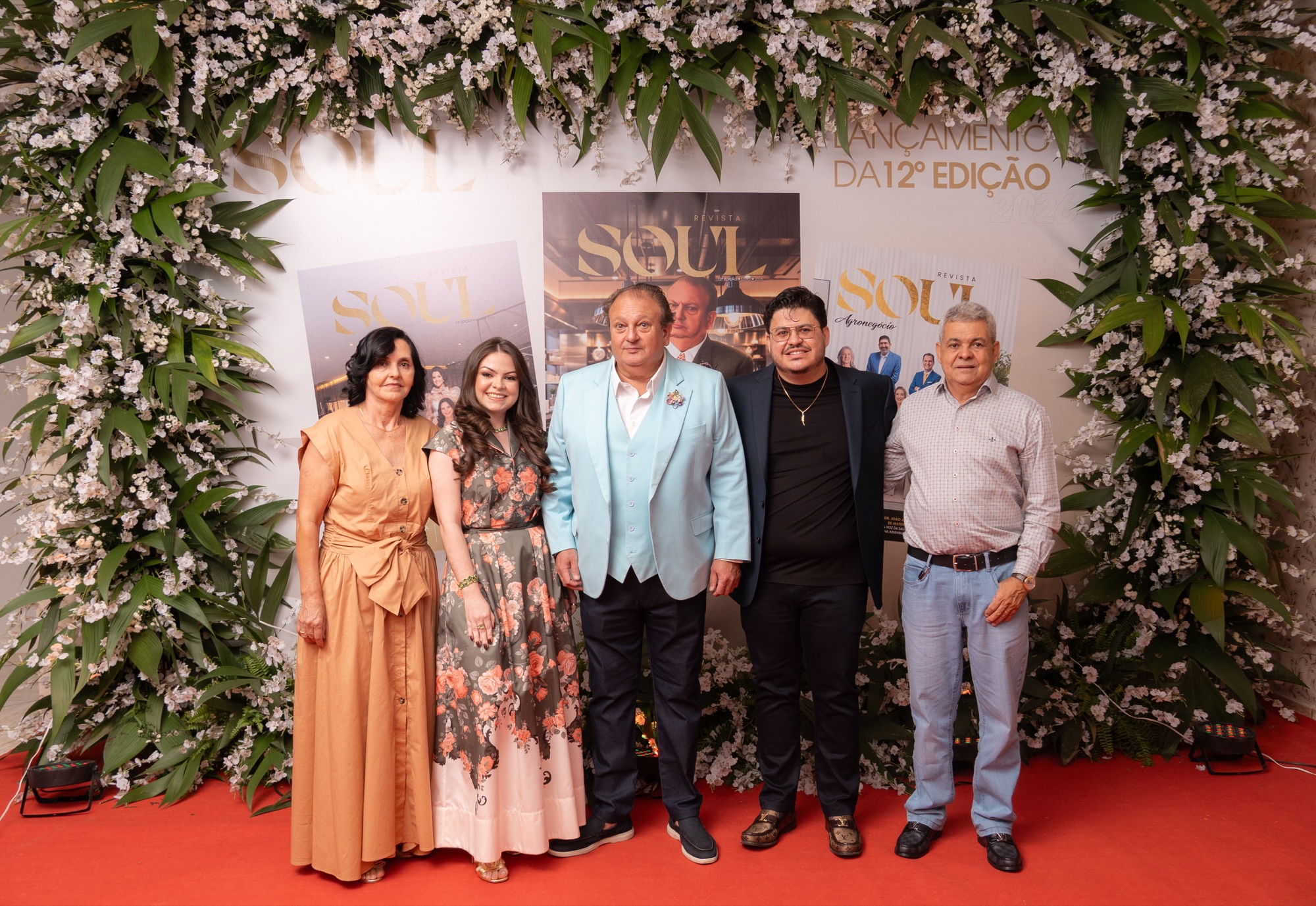 Convidados no lançamento da 12ª edição da Revista Soul
